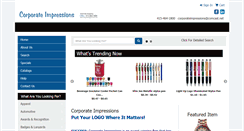 Desktop Screenshot of corporateimpressions.net